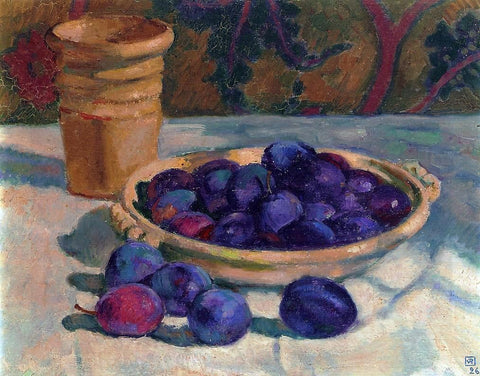  Theo Van Rysselberghe Still Life with Plums - Hand Painted Oil Painting