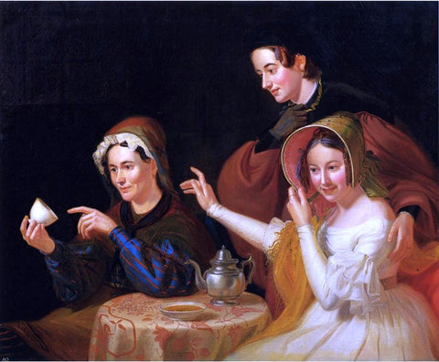  William Sidney Mount Dregs in the Cup (also known as Fortune Telling) - Hand Painted Oil Painting