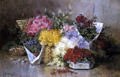  Abbott Fuller Graves Floral Still Life - Hand Painted Oil Painting