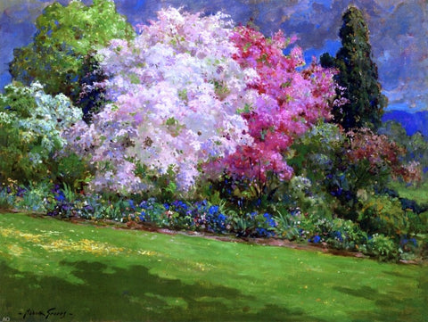  Abbott Fuller Graves Spring Garden, Kennebunkport - Hand Painted Oil Painting