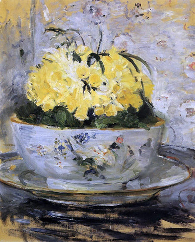  Berthe Morisot Daffodils - Hand Painted Oil Painting
