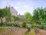  Camille Pissarro The Artist's Garden at Eragny - Hand Painted Oil Painting