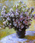 Claude Oscar Monet Bouquet of Mallows - Hand Painted Oil Painting
