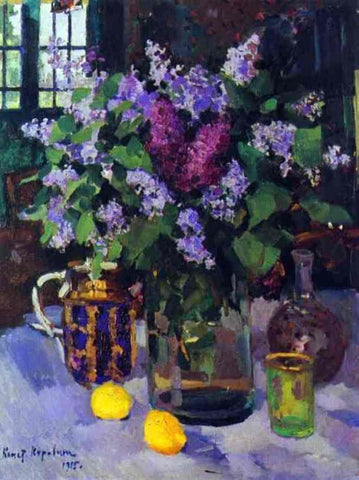  Constantin Alexeevich Korovin Lilacs. Still Life - Hand Painted Oil Painting