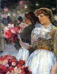  Frederick Childe Hassam Peonies - Hand Painted Oil Painting