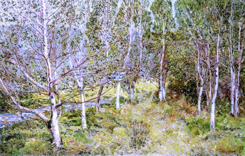  Frederick Childe Hassam Spring Woods - Hand Painted Oil Painting