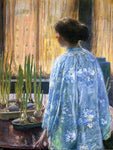  Frederick Childe Hassam The Table Garden - Hand Painted Oil Painting