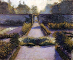  Gustave Caillebotte The Kitchen Garden, Yerres - Hand Painted Oil Painting