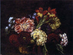  Henri Fantin-Latour Flowers: Dahlias and Gladiolas - Hand Painted Oil Painting