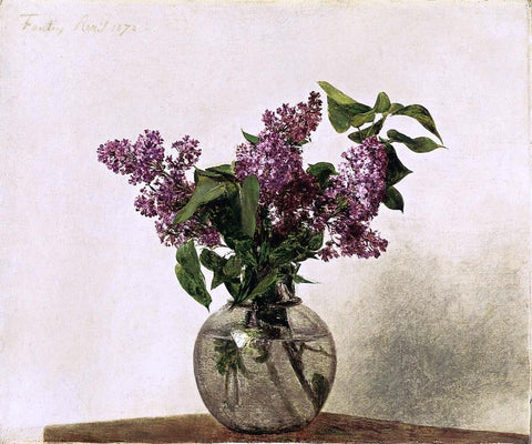  Henri Fantin-Latour Lilacs - Hand Painted Oil Painting