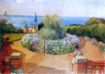  Henri Lebasque The Terrasse at Prefailles - Hand Painted Oil Painting