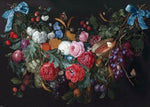  Jacob Van Walscapelle A Swag of Flowers - Hand Painted Oil Painting