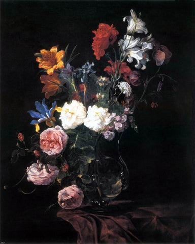  Jan Fyt Vase of Flowers - Hand Painted Oil Painting