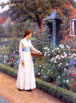  John Hayter Summer Roses - Hand Painted Oil Painting