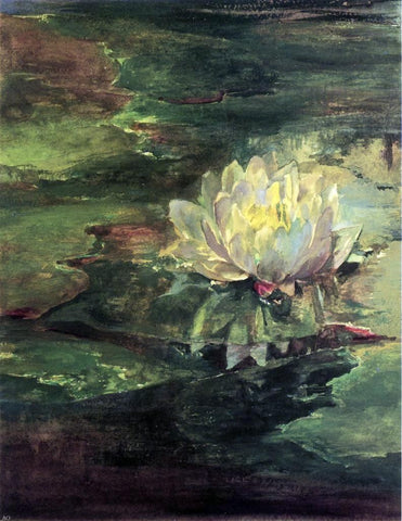  John La Farge Water Lily Among Pads - Hand Painted Oil Painting