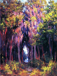  John Ottis Adams Hanging Moss, St. Petersburg - Hand Painted Oil Painting