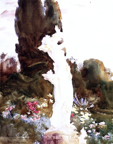  John Singer Sargent Garden Fantasy - Hand Painted Oil Painting
