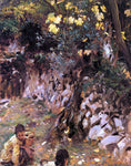  John Singer Sargent Gathering Blossoms, Valdemosa - Hand Painted Oil Painting