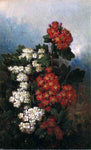  John Williamson Flowers and Butterflies - Hand Painted Oil Painting