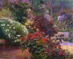  Jose Benlliure Gil El Jardin - Hand Painted Oil Painting