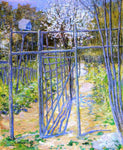  Julian Alden Weir The Grey Trellis - Hand Painted Oil Painting