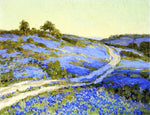  Julian Onderdonk Bluebonnets, Late Afternoon - Hand Painted Oil Painting