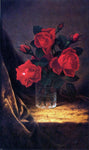  Martin Johnson Heade Jaqueminot Roses - Hand Painted Oil Painting