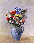  Odilon Redon Flowers in a Vase with one Handle - Hand Painted Oil Painting