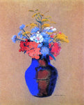  Odilon Redon Wild Flowers in a Vase - Hand Painted Oil Painting