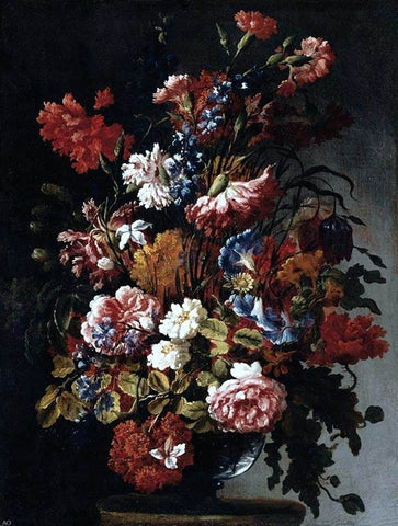  Paolo Porpora Still-Life of Flowers - Hand Painted Oil Painting