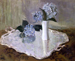  Paul Cesar Helleu Still Life with Hydrangias - Hand Painted Oil Painting