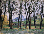  Paul Cezanne Chestnut Trees at the Jas de Bouffan - Hand Painted Oil Painting