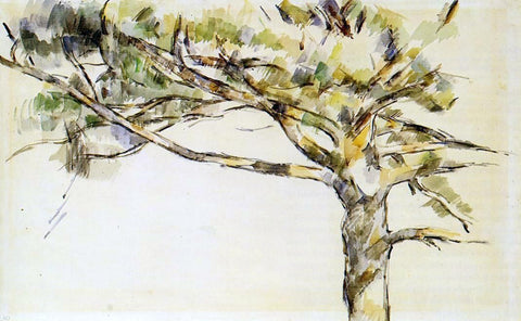  Paul Cezanne Large PIne (study) - Hand Painted Oil Painting