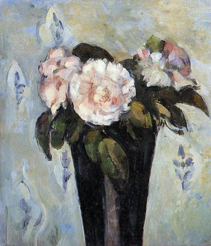  Paul Cezanne The Dark Blue Vase - Hand Painted Oil Painting