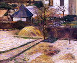  Paul Gauguin Garden View, Rouen - Hand Painted Oil Painting