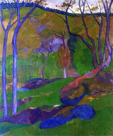  Paul Serusier Undergrowth at Huelgoat - Hand Painted Oil Painting