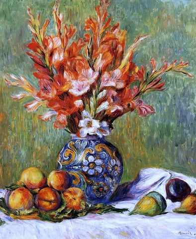  Pierre Auguste Renoir Flowers and Fruit - Hand Painted Oil Painting