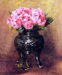  Pierre Auguste Renoir Roses in a China Vase - Hand Painted Oil Painting
