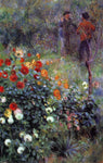  Pierre Auguste Renoir The Garden in the Rue Cortot at Montmartre - Hand Painted Oil Painting