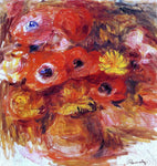  Pierre Auguste Renoir Vase of Anemones - Hand Painted Oil Painting