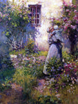  Robert Vonnoh Peasant's Garden - Hand Painted Oil Painting