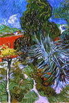  Vincent Van Gogh Doctor Gauchet's Garden in Auvers - Hand Painted Oil Painting