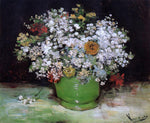  Vincent Van Gogh Vase with Zinnias and Other Flowers - Hand Painted Oil Painting