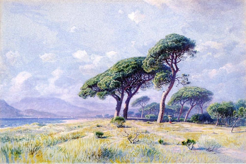  William Stanley Haseltine Cannes - Hand Painted Oil Painting