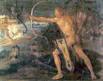 Albrecht Durer Hercules Kills the Symphalic Bird - Hand Painted Oil Painting