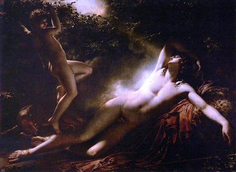  Anne-Louis Girodet De Roucy-Triosson The Sleep of Endymion - Hand Painted Oil Painting