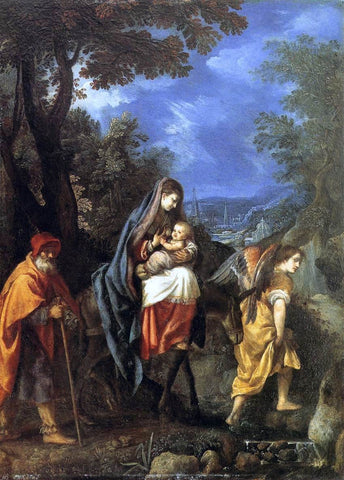  Cigoli The Flight into Egypt - Hand Painted Oil Painting