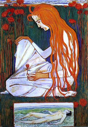  Ferdinand Hodler A Dream - Hand Painted Oil Painting