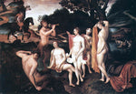  Francois Clouet The Bath of Diana - Hand Painted Oil Painting