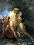  Francois-Joseph Navez The Nymph Salmacis and Hermaphroditus - Hand Painted Oil Painting